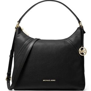 Michael kors Aria large shoulder bag black